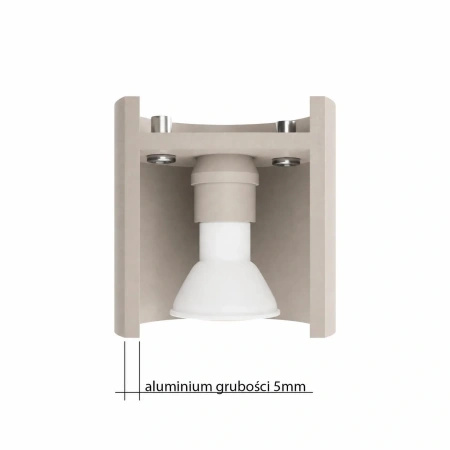 Plafon ORBIS 1 taupe