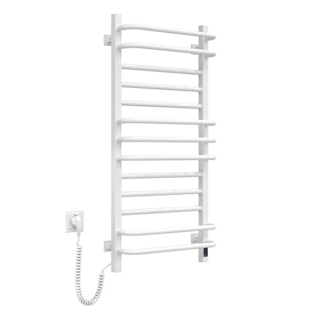 Elektryczny grzejnik łazienkowy Navin Grandis 480х1000 Sensor, biały, lewa