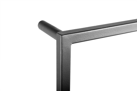 SKA ścienny wieszak na ręczniki 450x1150x100mm, czarny mat