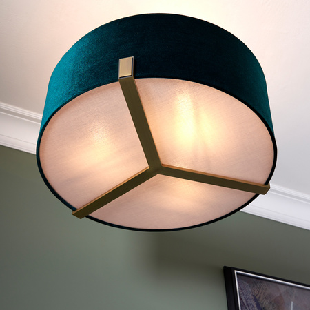 Hayfield Pendant Light Antique Brass