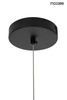 MOOSEE lampa wisząca LINEAL czarna