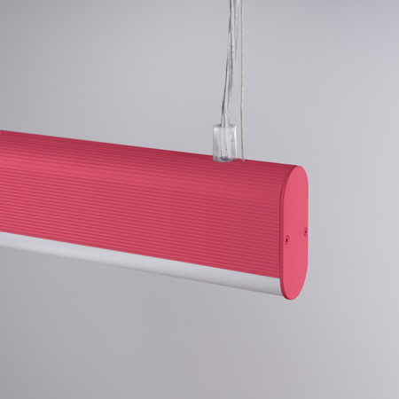 Lampa wisząca FARGE różowa LED 3000K
