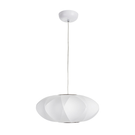 Lampa wisząca SILK X-shape biała 40 cm - nowoczesna i minimalistyczna