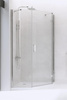KABINA NEW AZURA ASYMETRYCZNA L 100x80x195 CZYSTE 6mm ACTIVE SHIELD