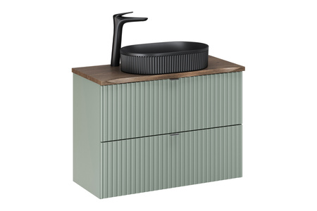 Zestaw meblowy 80cm z blatem i umywalką nablatową Beyond