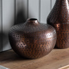 Nallam Vase Round Bronze 255x255x190mm