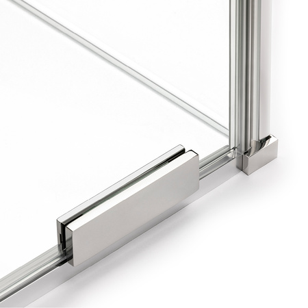 KABINA SMART PROSTOKĄTNA  80x90x200 CZYSTE 8mm ACTIVE SHIELD