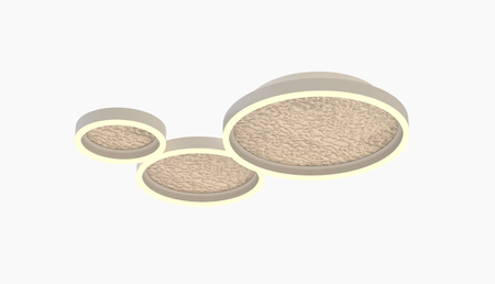 9069-313 Lampa sufitowa trójka BORMES kaszmirowa - piaskowa