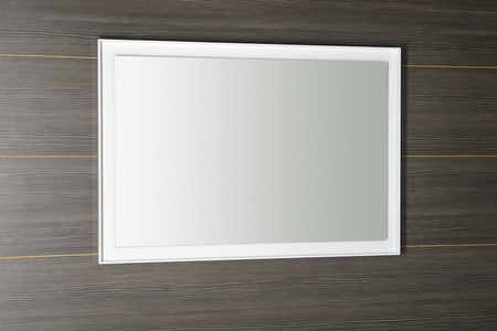 FLUT Lustro z podświetleniem LED 100x70cm, białe