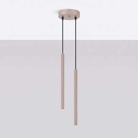 Lampa wisząca ARCHE 2P taupe