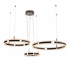 Lampa wisząca ARKADIA LED Trio 40/60/80 cm – tytan