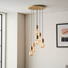 Studio 6 Pendant Light Satin Brass