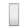 Ashbury Leaner Mirror Black 1500x60x650mm
