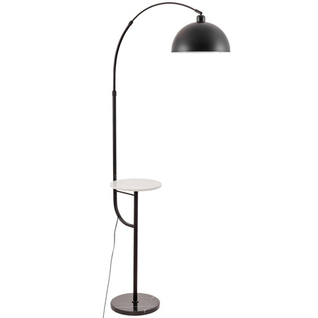 LAMPA STOJĄCA PODŁOGOWA CZARNA MADEO