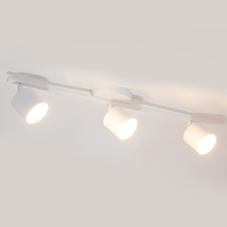 MILA 3 plafon biały