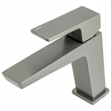 Bateria umywalkowa stojąca, gun metal