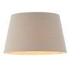 Cici Shade Grey Faux Linen 350mm