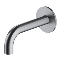 Y wylewka wannowa ścienna, nikiel szczotkowany