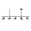 Rez 5 Ceiling Light Black