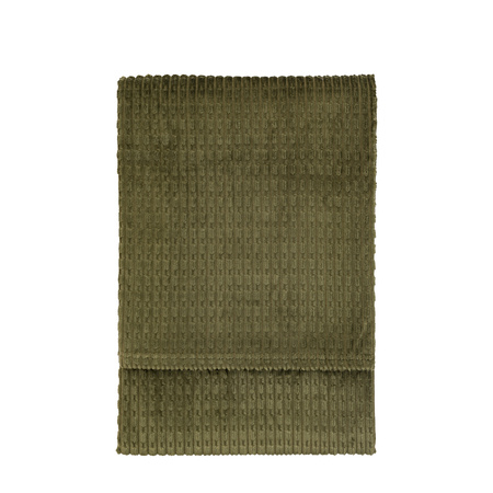 Winson Flannel Throw Olive 1400x1800mm