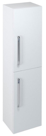 THEIA Szafka wysoka 35x138x30cm, 2 drzwiczki, biała