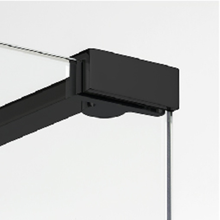 KABINA NEW MODUS BLACK WALK-IN U 110x200 CZYSTE 8mm ACTIVE SHIELD