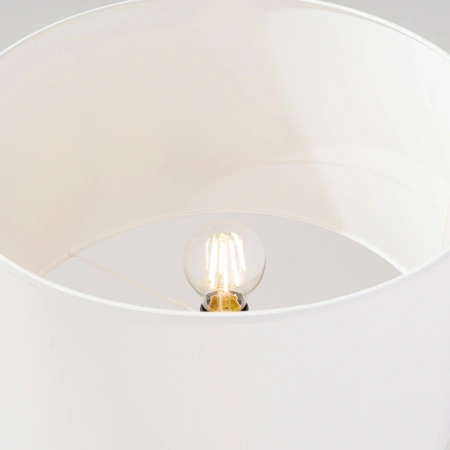 Lampa podłogowa NATT biała