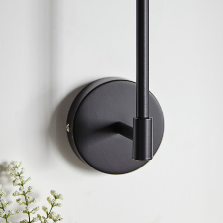 Sancerre 1 Wall Light Matt Black