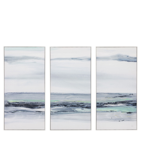 Clouded View Framed Canvas Set of 3
