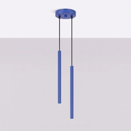 Lampa wisząca ARCHE 2P ultramaryna