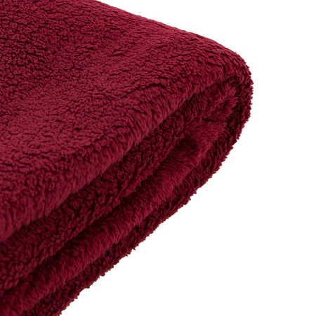 Teddy Fleece Throw Mulberry 1300x1800mm