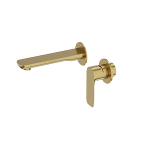 Bateria umywalkowa podtynkowa Spark Brushed Gold