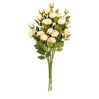 Faux Stem Vintage Rose White 540mm (6pk)