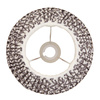 Ripple Shade Pearl Grey 185x125x250mm