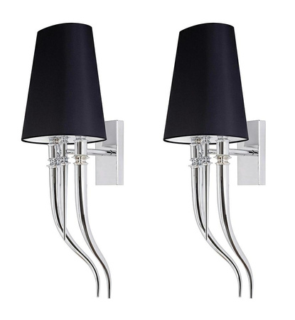 MOOSEE zestaw 2 sztuk lamp ściennych      DEVIL WALL 1 czarny