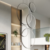 Lampa wisząca RIO 5 55/55/78/110/110 biała LED 3000K