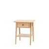 Hatfield 1 Drawer Bedside Natural 450x400x500mm
