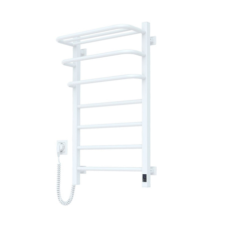 Elektryczny grzejnik łazienkowy NAVIN FORTIS 480x800 Sensor • lewy •  biały
