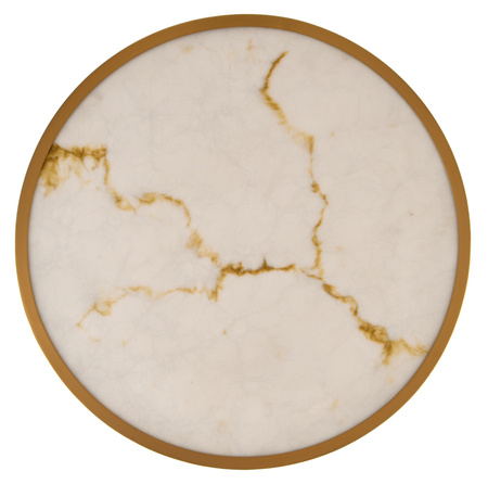 Lampa wisząca ALCHEMY 60 cm - LED, złoty alabaster