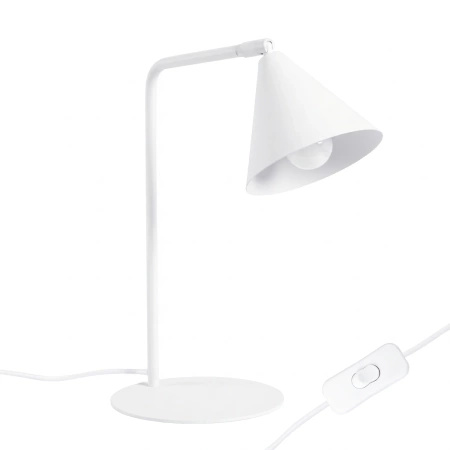 Lampa biurkowa NOX biała