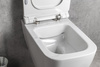 VEA WC wiszące, Rimless, 34,5x52cm, biały