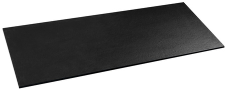 PREMIO blat kompaktowy HPL 110,7x1,2x48,8cm, czarny mat