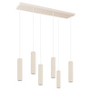 Lampa wisząca IVAR 6L beżowa LED 3000K