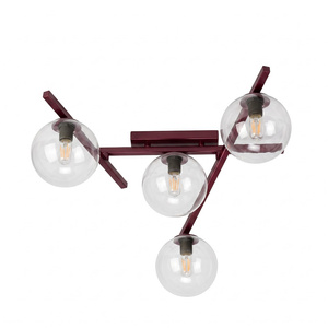 SMART 4 BURGUNDY TRANSPARENT
