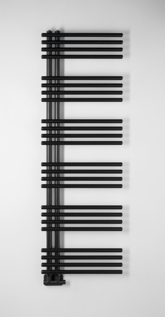 NYMPHA grzejnik łazienkowy 500x1520mm, czarny mat