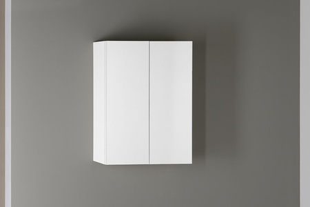 VEGA szafka z lustrem, 60x70x18cm, biała