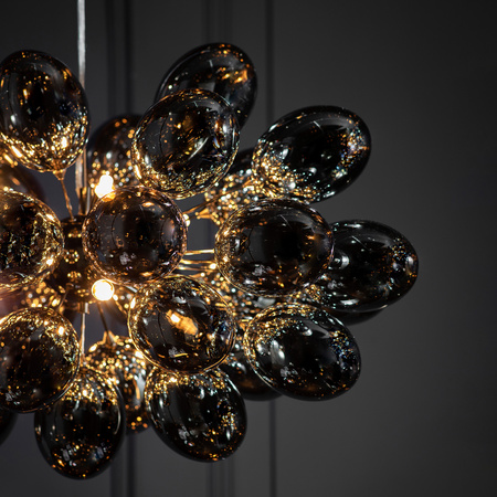 Infinity 8 Pendant Light Black Chrome