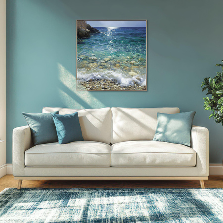 Crystal Waters Framed Art 810x30x810mm