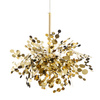 Lampa wisząca MONETTI 40 cm -  złota, dekoracyjna