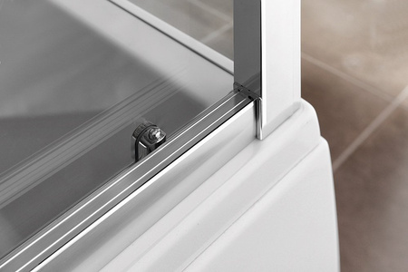 DEEP kabina prysznicowa 1500x750mm wariant L/P,szkło czyste